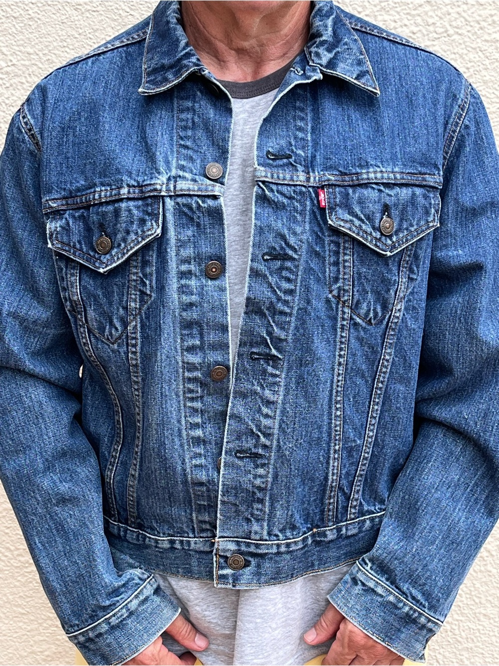Vintage 1970’s Levi’s Type III Denim Trucker Jacket 2 digit stamp